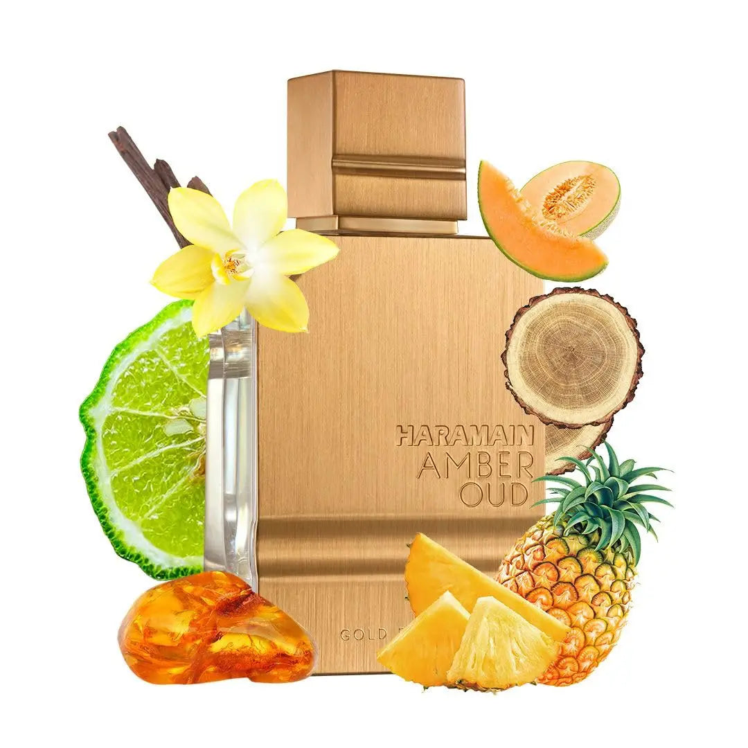 Al Haramain Amber Oud Gold Edition – Perfume Unisex De Larga Duración, Notas Amaderadas, Ámbar Y Oud Oriental (2.0 Oz)