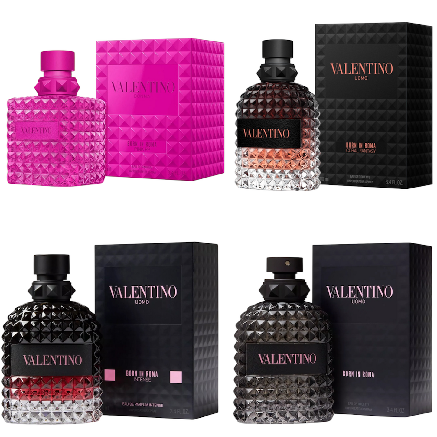 Valentino Uomo Born In Roma - 3.4 oz EDP Spray